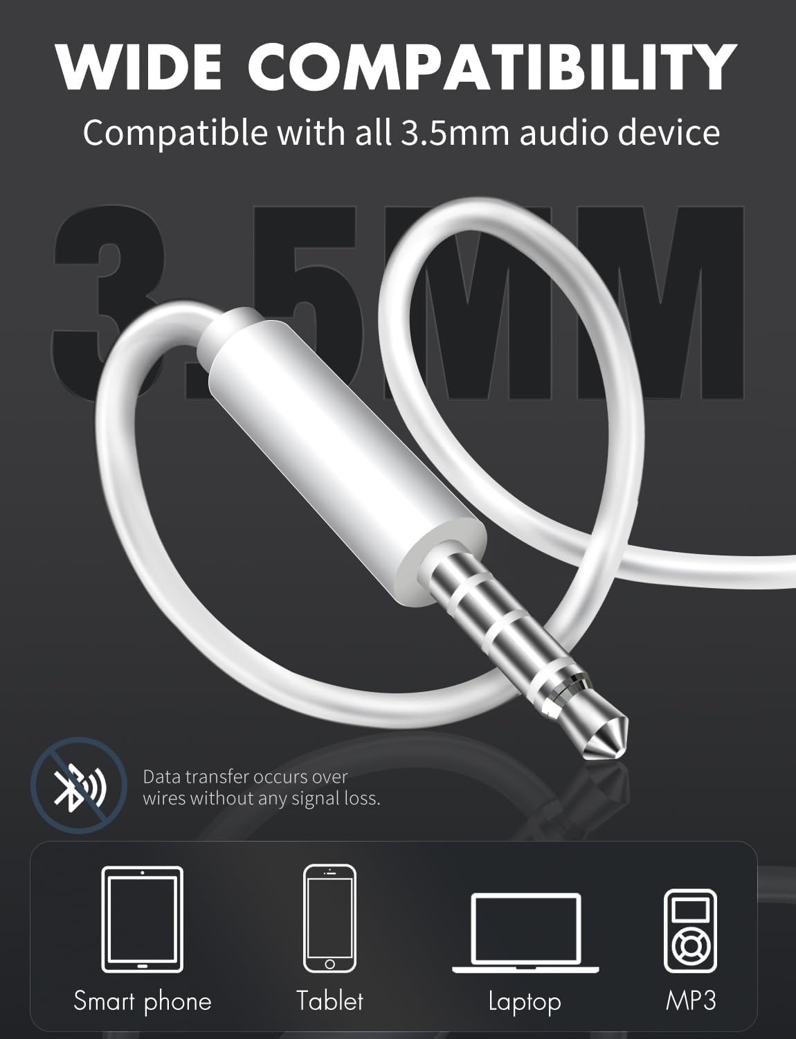 Alanda Wired Earphones Overwhelmingly Lightweight and Comfortable Fit