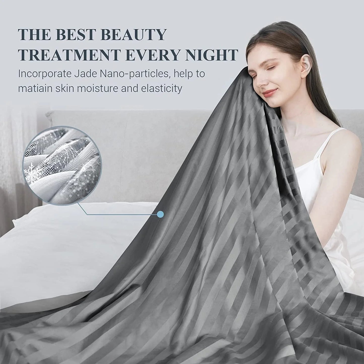 Alanda Cooling Blanket for Hot Sleepers, Arc-Chill Q-Max>0.5 Double Cooling Sided Stylish Revolutionary Cold Blankets, Lightweight Summer Blanket