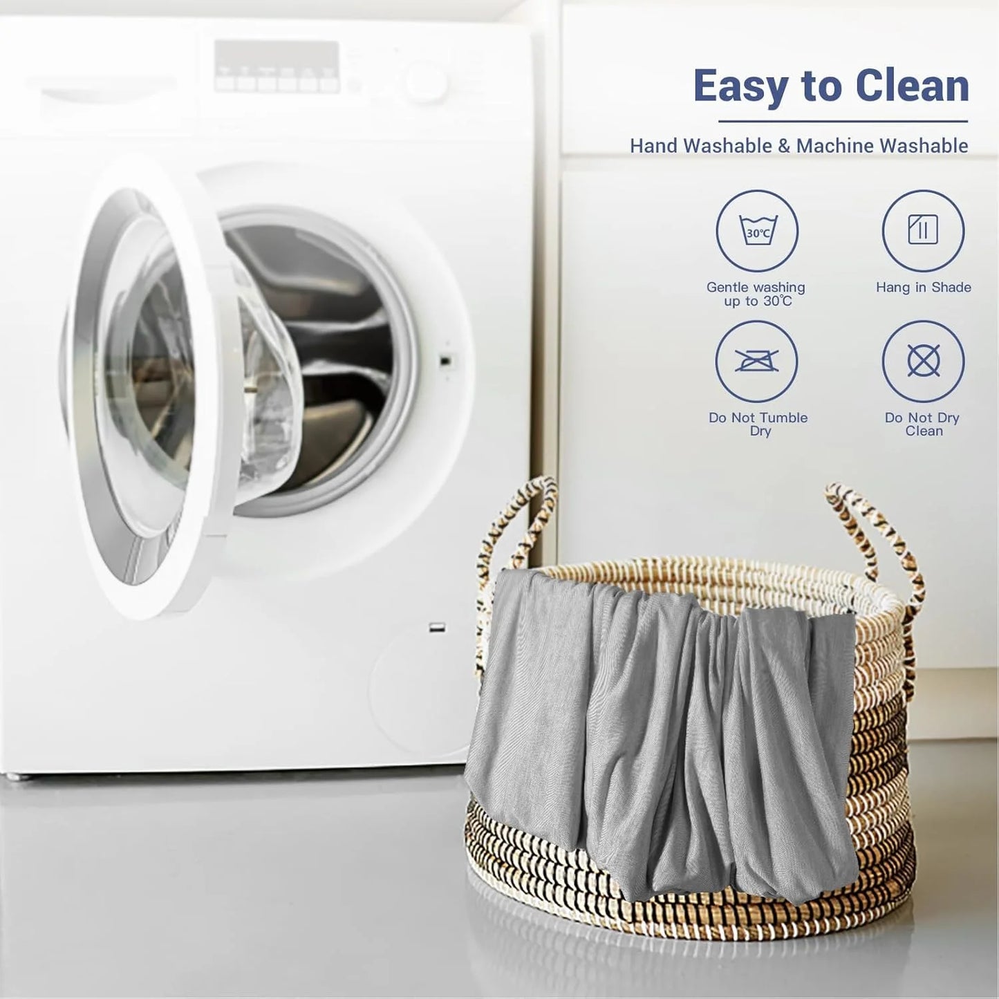 Alanda Cooling Blanket for Hot Sleepers, Q-MAX>0.5 Double-Sided Cooling Fiber Summer Blanket